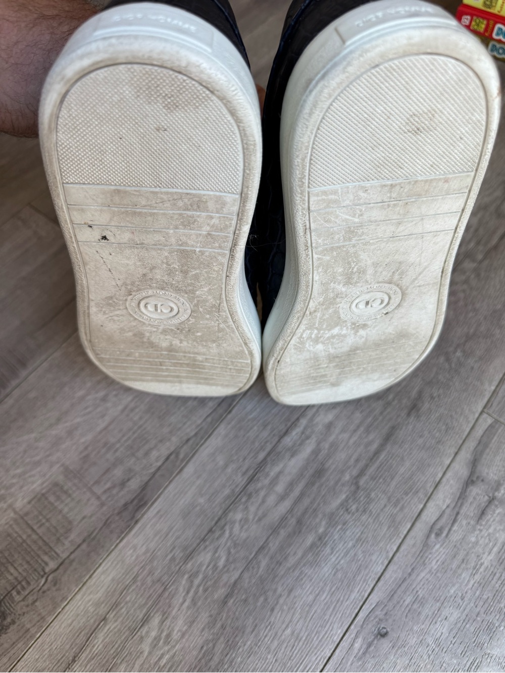 $3,000 Dior Alligator Crocodile Navy Blue Men’s Sneakers - Picture 5 of 7